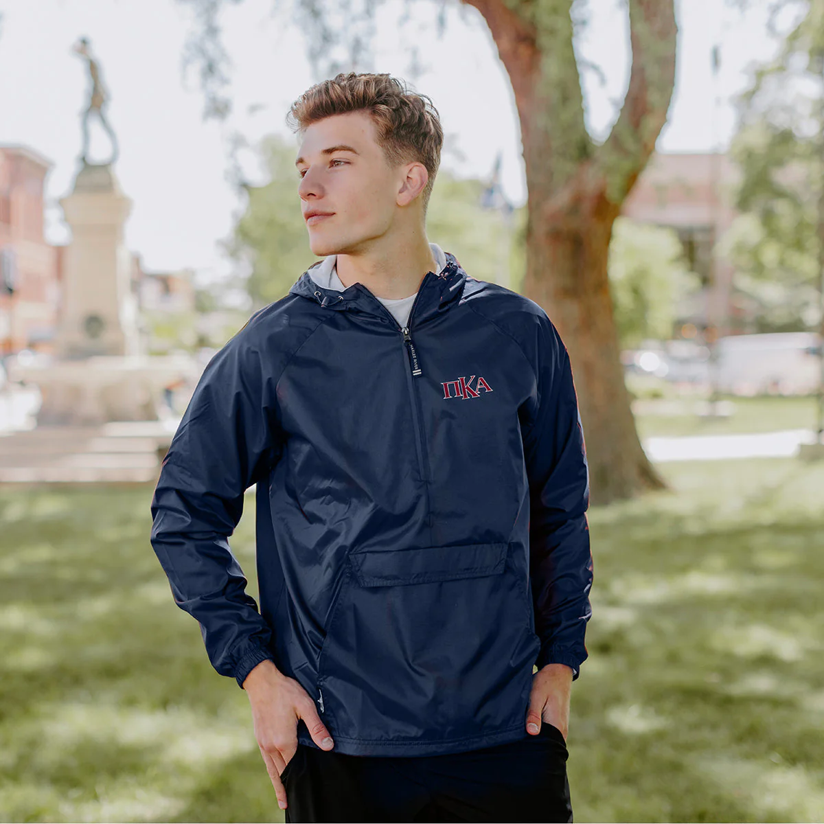 Pike Classic 1/4 Zip Rain Jacket - Image 3